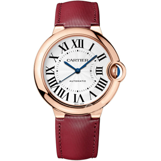 Reloj Cartier serie globo azul WGBB0040