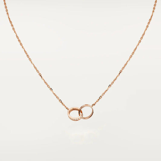 CARTIER LOVE NECKLACE, DIAMONDS