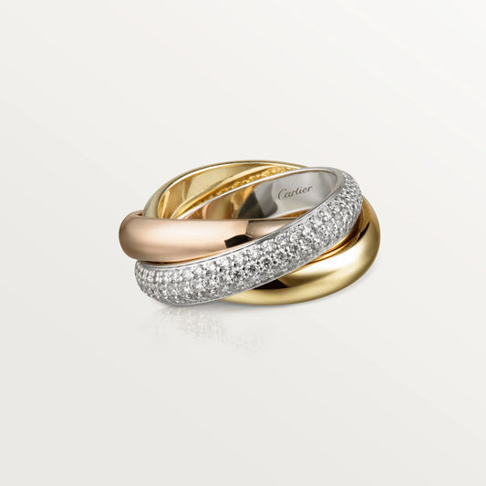 CARTIER TRINITY RING, CLASSIC