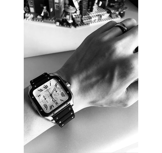 Reloj Cartier Santos serie WSSA0017