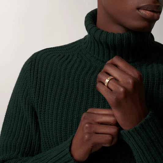 CARTIER LOVE RING, 3 DIAMONDS