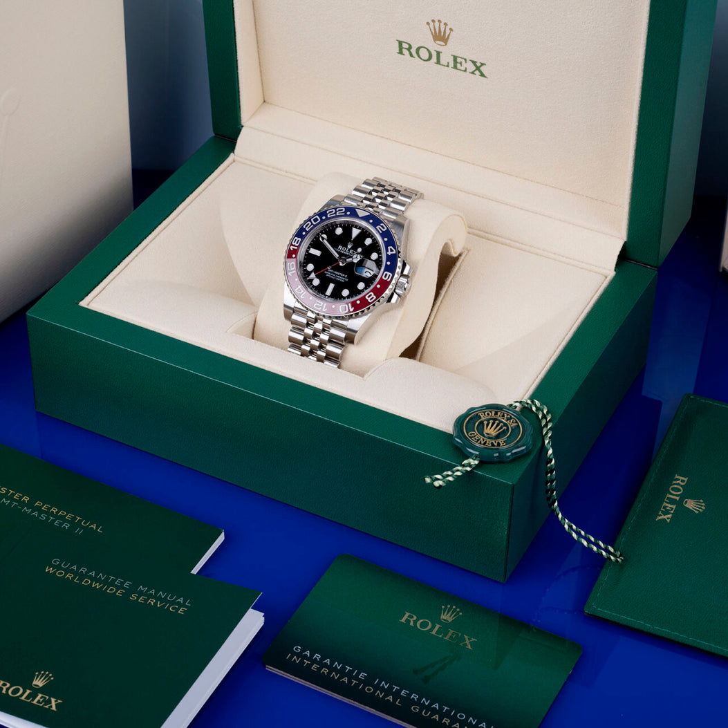 ROLEX 126710BLRO GMT-MASTER II "PEPSI"