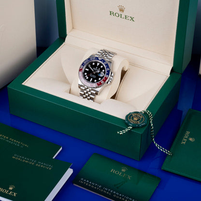 ROLEX 126710BLRO GMT-MASTER II "PEPSI"