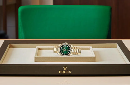Rolex 128238 Day-Date Green ombre - New